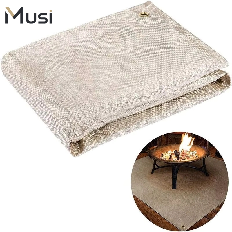 Camping Cooking Bbq - BBQ Grill Mat Fireproof Insulation Pad