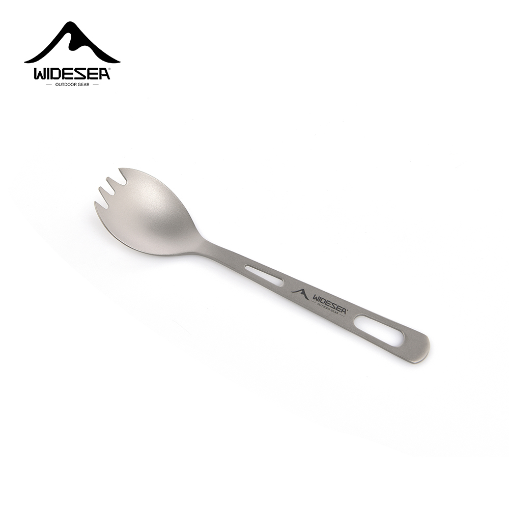 Camping Cooking Recipes - Widesea Camping Cooking Set Spork Titanium