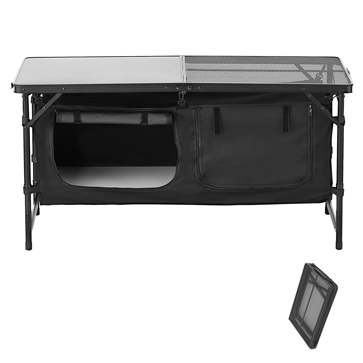 Camping Cooking Table - SucceBuy Camping Kitchen Table Outdoor Cooking
