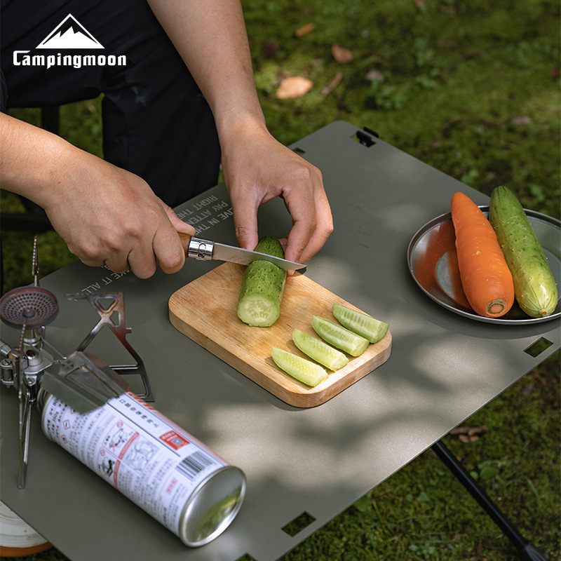 Camping Cooking Tray - CAMPINGMOON Mini Fruit Camping Plank Picnic