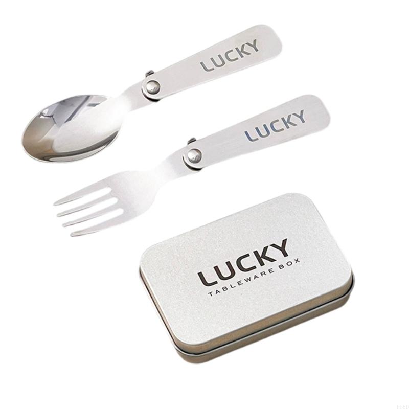 Folding Metal Camping Cutlery  - Camping Cooking Box Set review and price