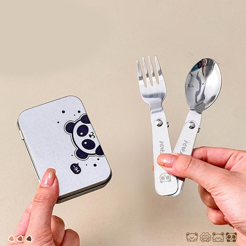 Folding Metal Camping Cutlery  - Camping Cooking Box Set review and price