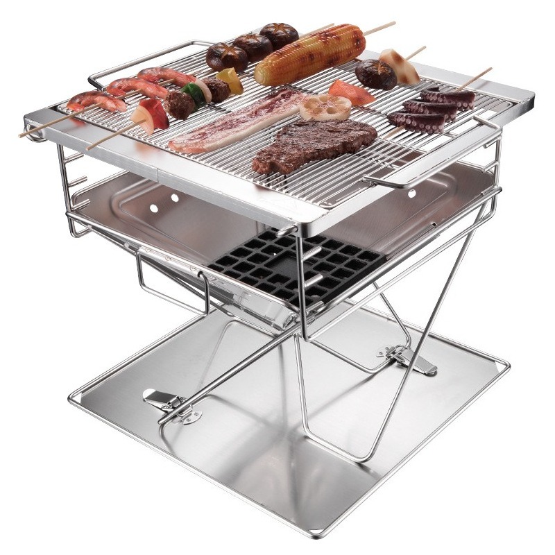 MT‑045 Portable Folding Fire P - Camping Cooking Fire Pit review and price