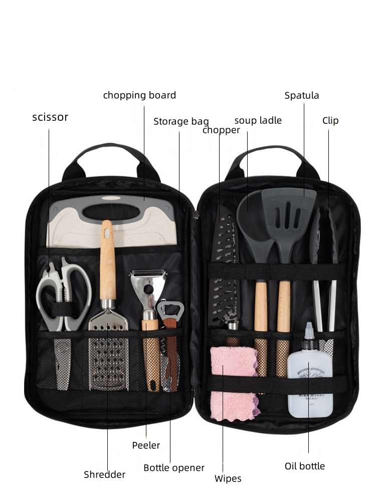 Camping Cooking Utensils Acces - Camping Cooking Set With Bag review and price