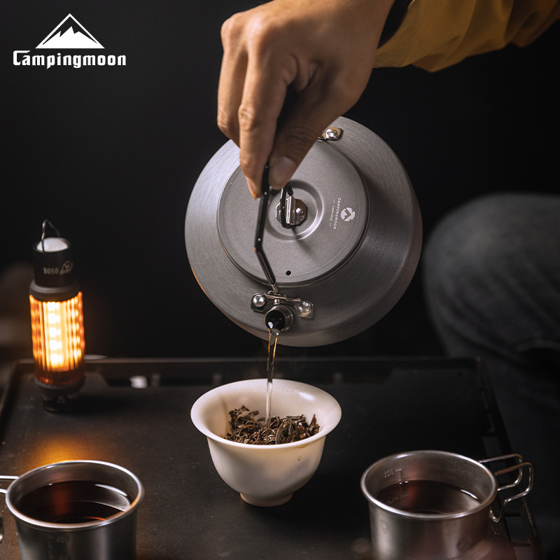 CAMPINGMOON Camping Teapot, Ou - Camping Cooking Set 2 Person review and price