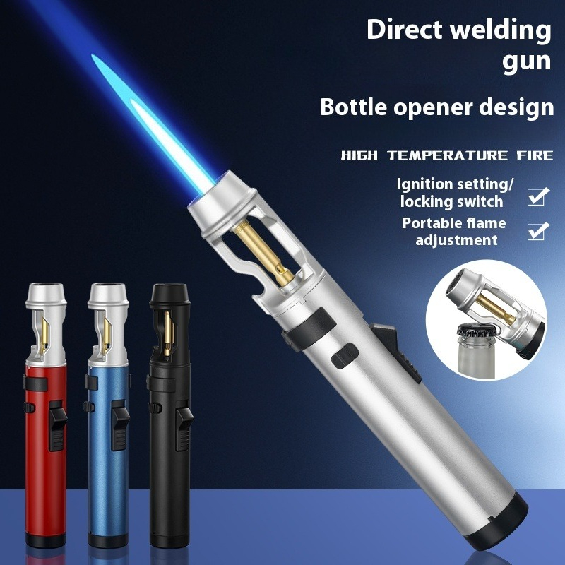 Metal Windproof Jet Flame Ligh - Camping Cooking Flame review and price