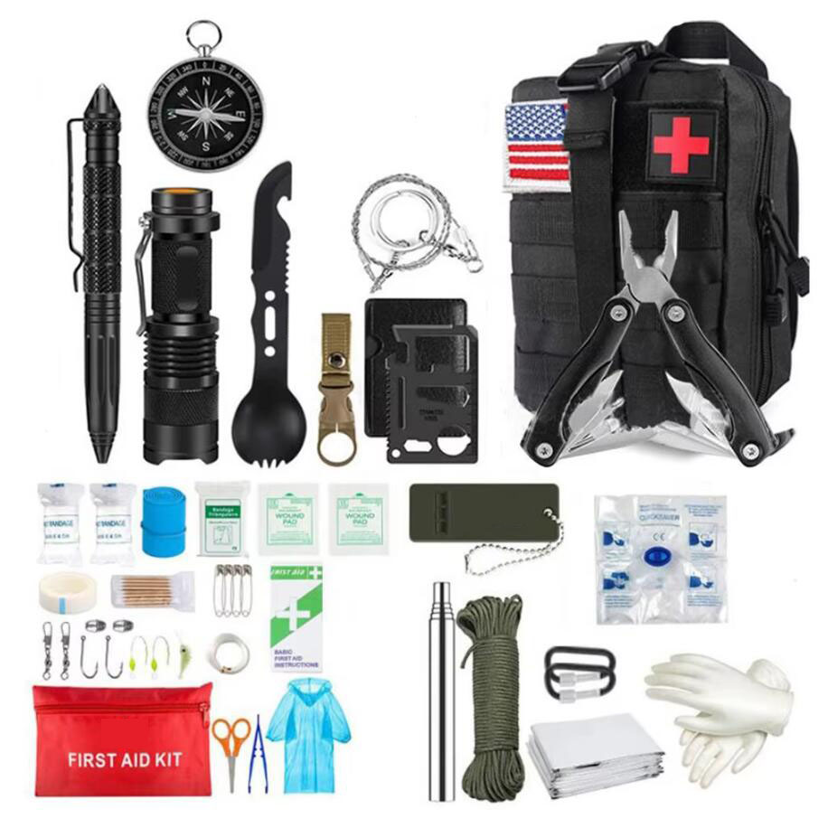 Survival First Aid Kit Surviva - Camping Cooking Set With Bag review and price