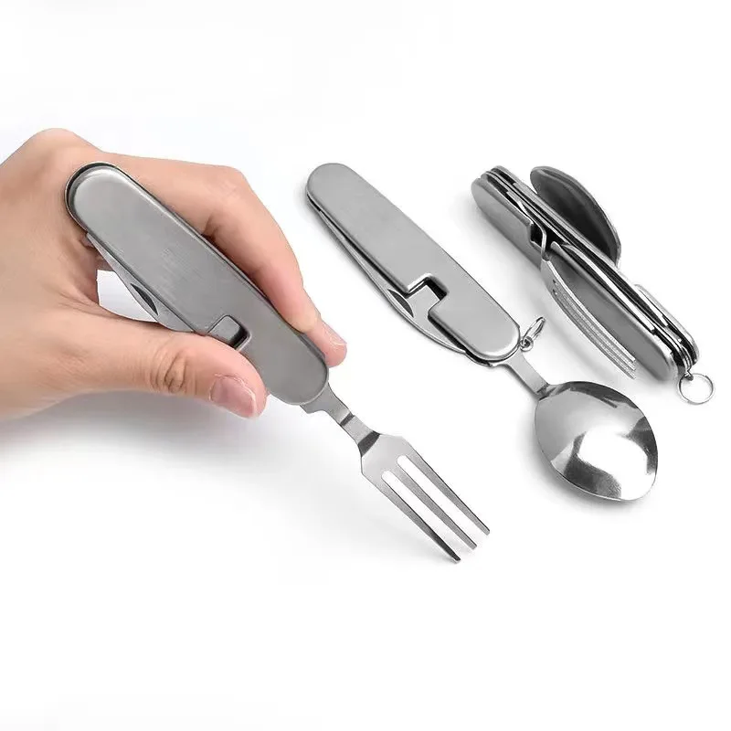 Camping Tableware Set Stainles - Camping Cooking Full Set review and price