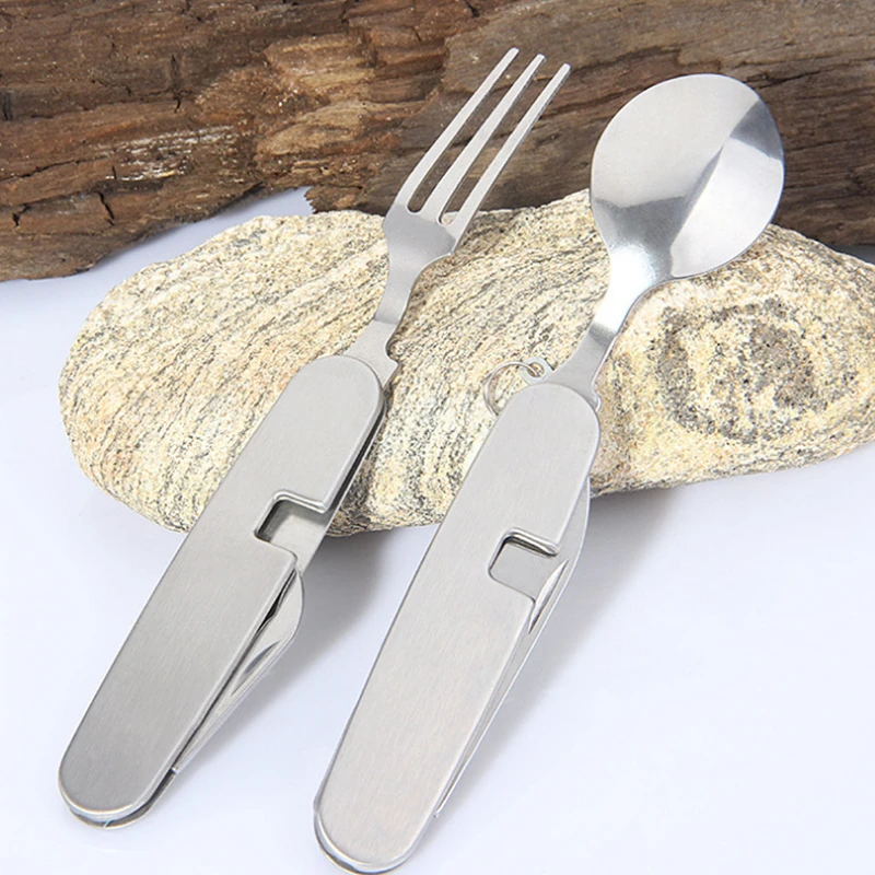 Camping Tableware Set Stainles - Camping Cooking Full Set review and price