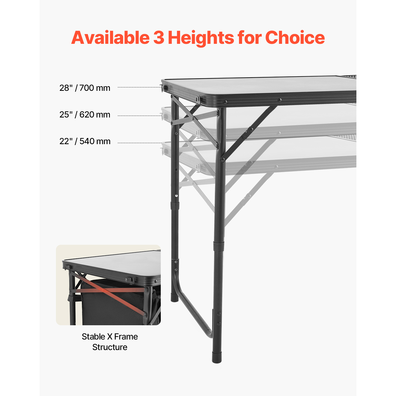 SucceBuy Camping Kitchen Table - Camping Cooking Table review and price