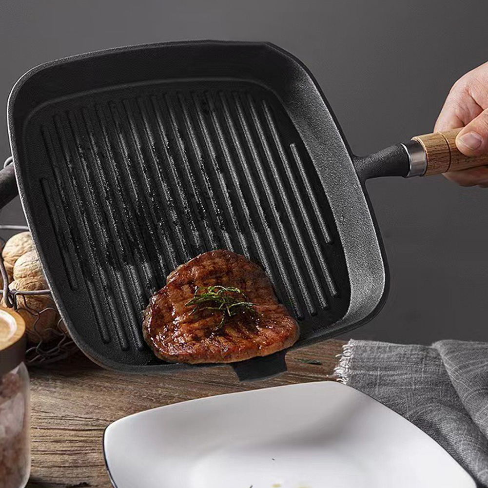 Iron Skillet Uncoated Non-stic - Skillet Cast Iron Camp review and price