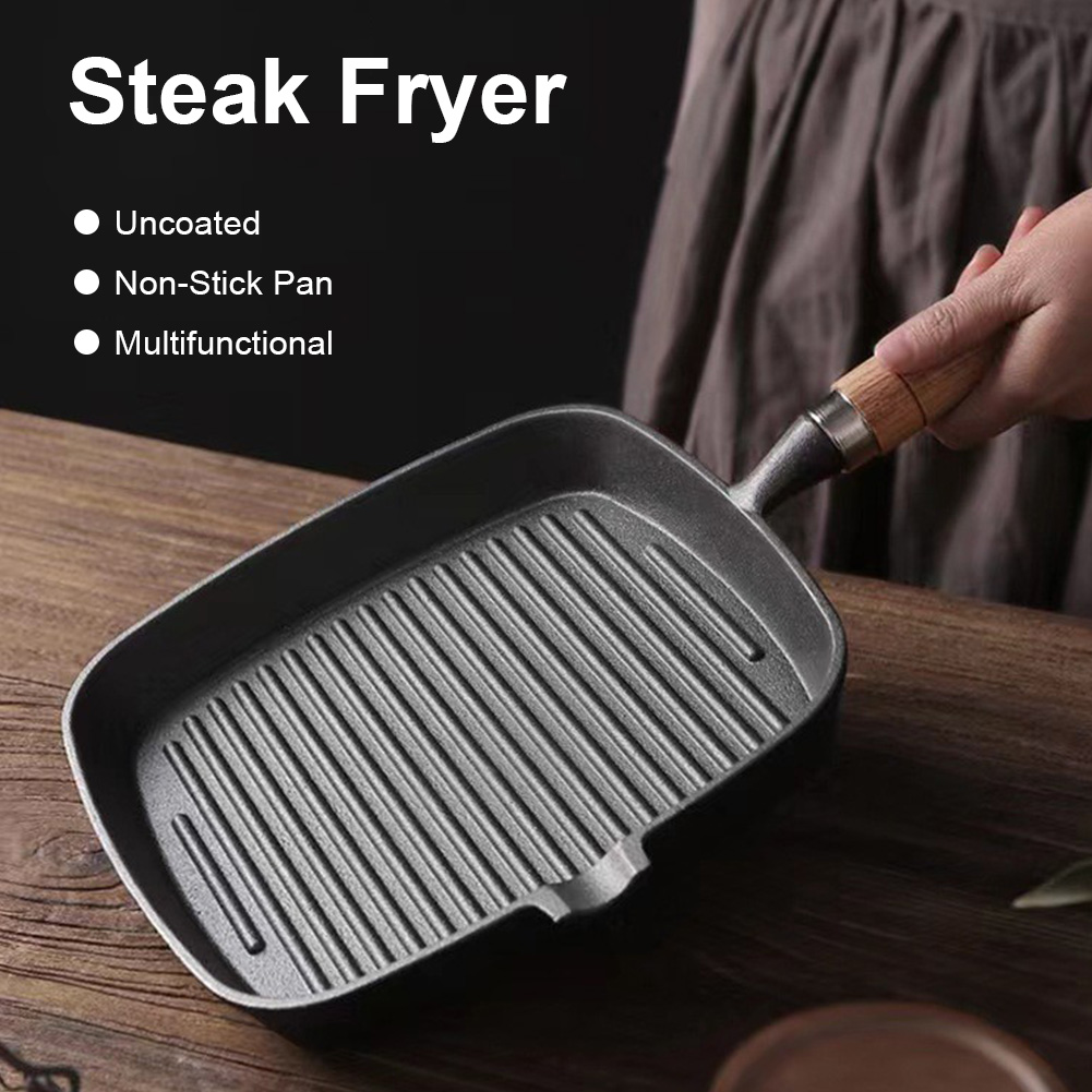 Iron Skillet Uncoated Non-stic - Skillet Cast Iron Camp review and price