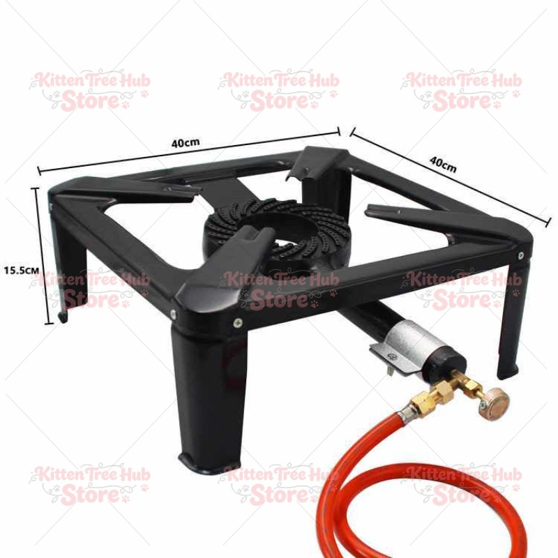 Heavy Duty Cast Iron Gas Stove - Camping Cooking Flame review and price