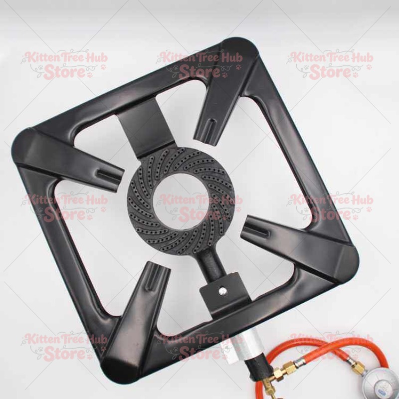 Heavy Duty Cast Iron Gas Stove - Camping Cooking Flame review and price