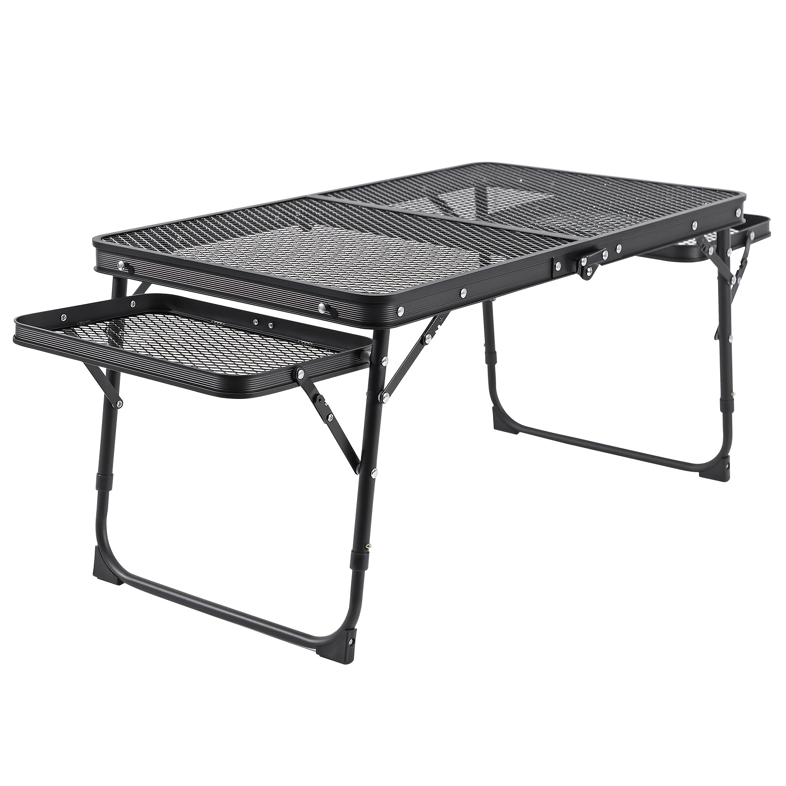 Folding Grill Table Height Adj - Camping Cooking Table review and price