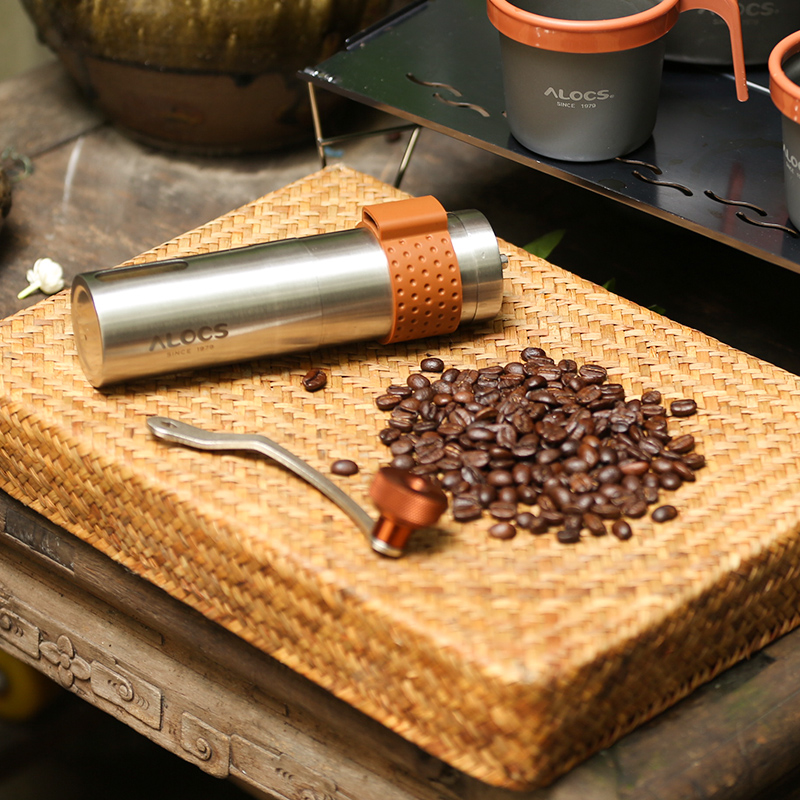 Outdoor Camping Hand Bean Grin - Camping Cooking Set With Bag review and price