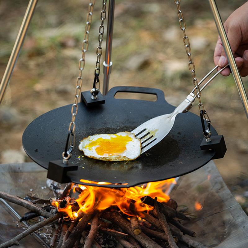 Camping Tripod For Cooking Out - Camping Cooking Fire Pit review and price