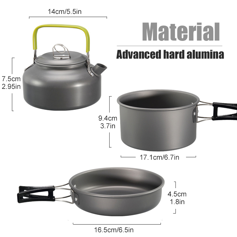 WESTTUNE Camping Cookware Kit  - Camping Outdoor Cooking Set review and price