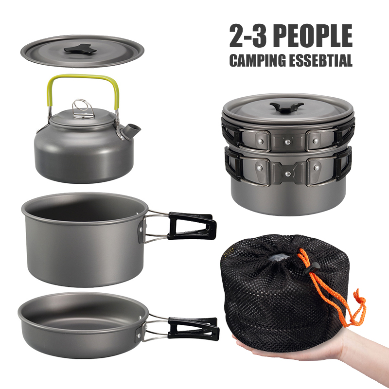 WESTTUNE Camping Cookware Kit  - Camping Outdoor Cooking Set review and price