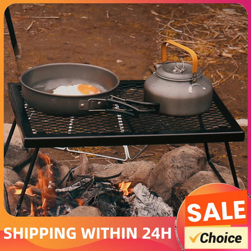 Campfire Grill Grate Folding C - Camping Cooking Fire Pit review and price