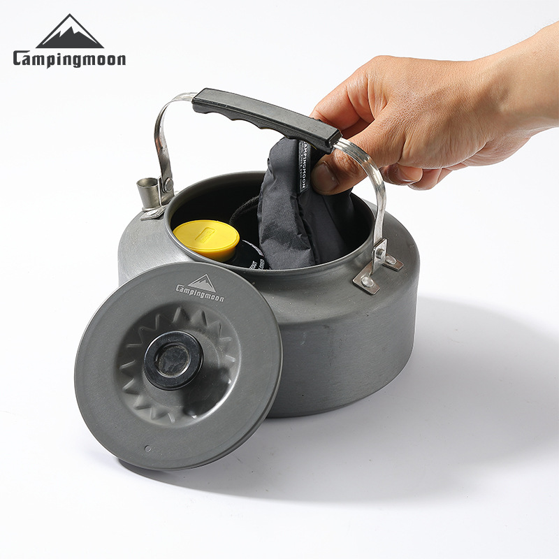 CAMPINGMOON XD-2F-BQ Nylon Out - Camping Cooking Set With Bag review and price