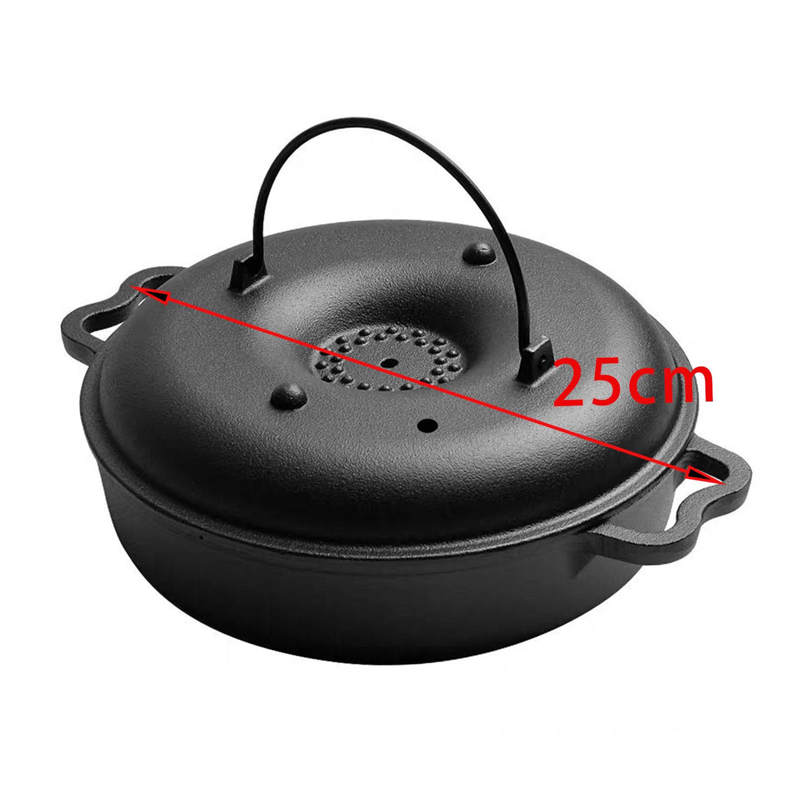 Turkey Roasting Pan Oven Roast - Skillet Cast Iron Camp review and price
