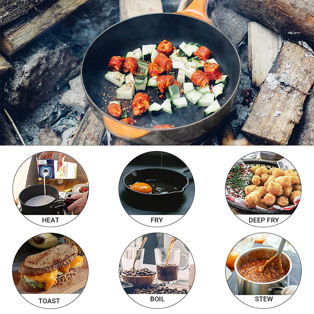Outdoor cooking 3-4 person pic - Camping Cooking Set With Bag review and price