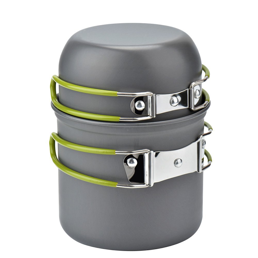 Camping Cookware Kit with Stov - Camping Cooking Box Set review and price