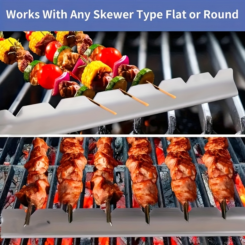 2pcs Kebab Rack Kebab Stands S - Camping Cooking Full Set review and price