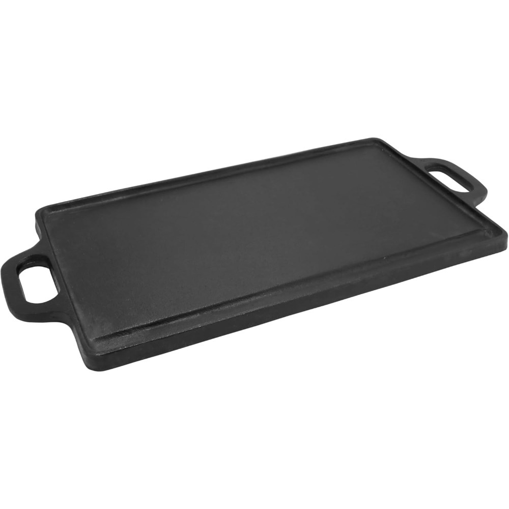 Pre-Seasoned Cast Iron Griddle - Skillet Cast Iron Camp review and price