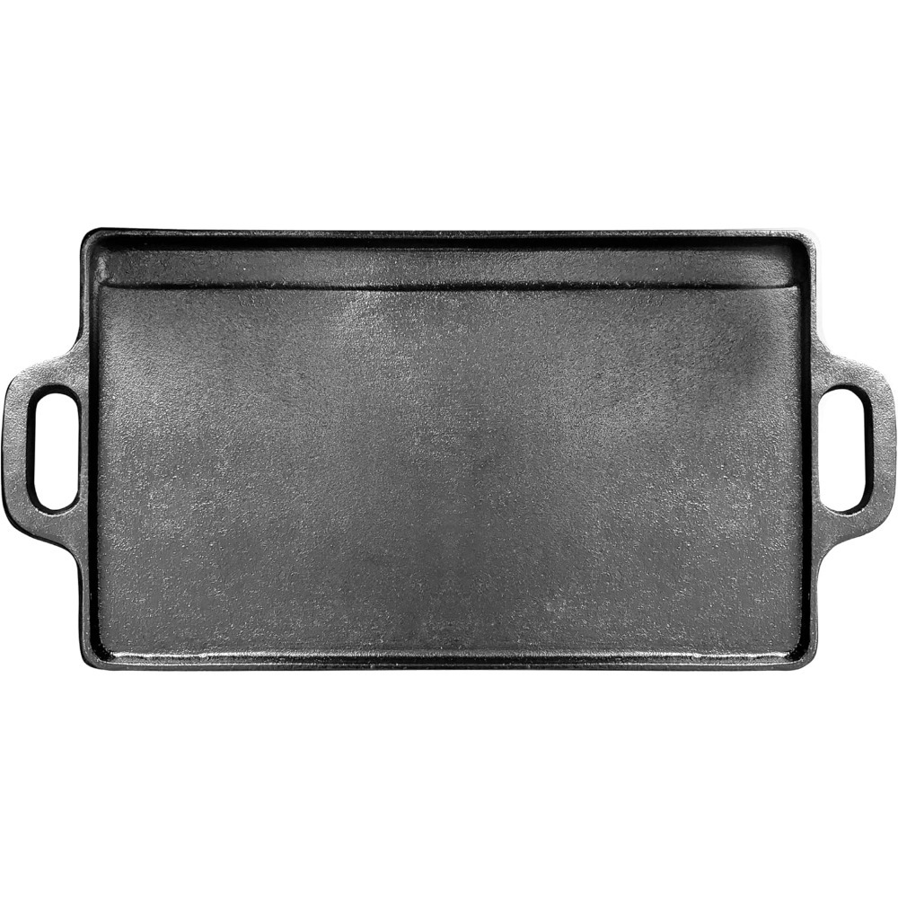 Pre-Seasoned Cast Iron Griddle - Skillet Cast Iron Camp review and price