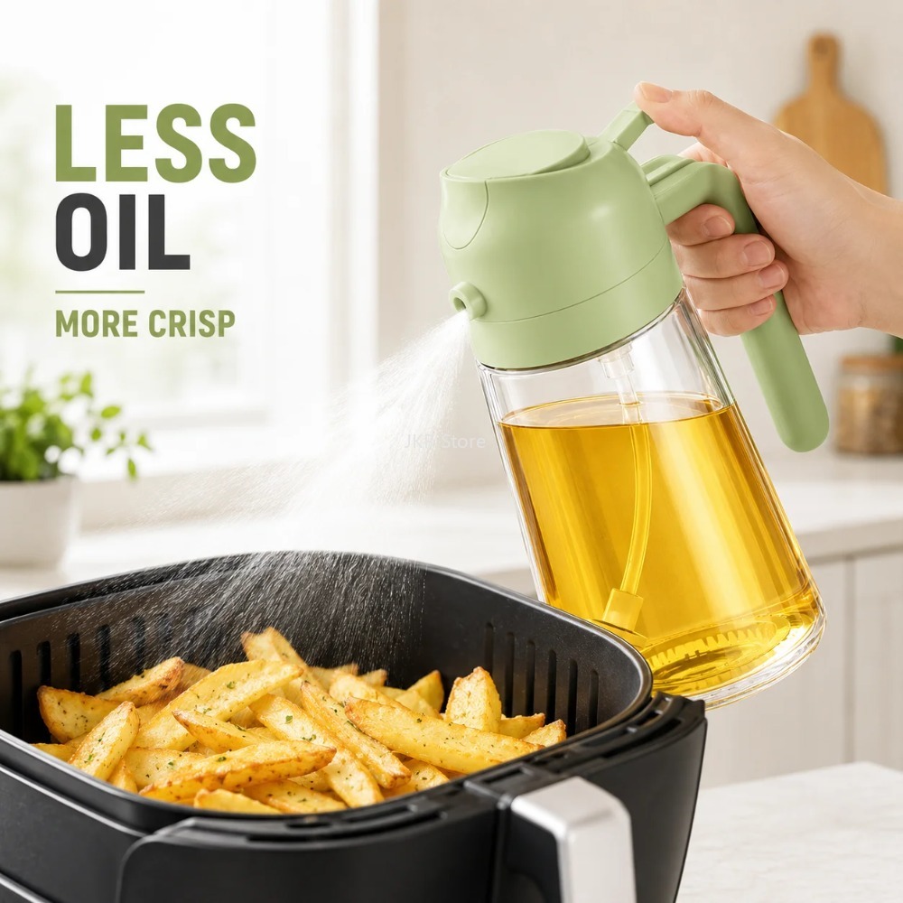 2 in 1 Olive Oil Sprayer Dispe - Camping Cooking Bbq review and price