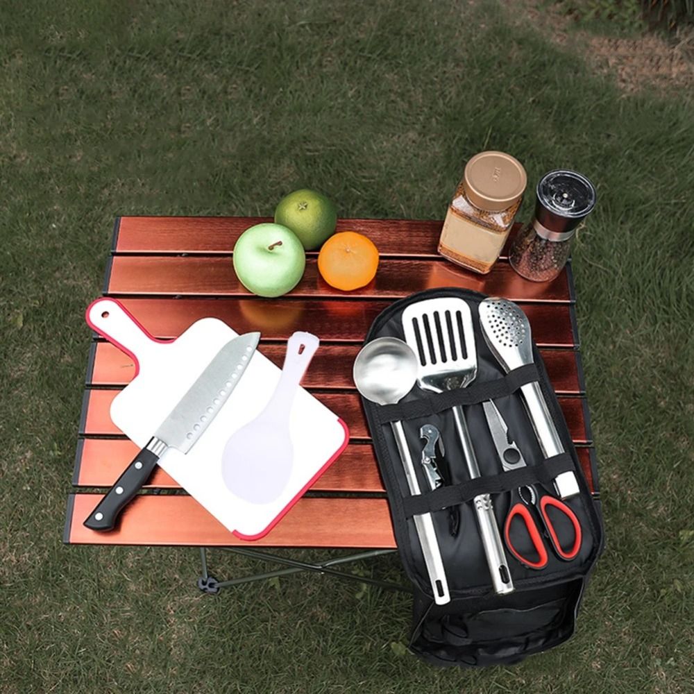 2024 Picnic Utensil Set Storag - Camping Cooking Set With Bag review and price