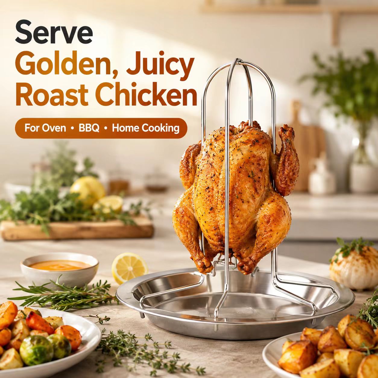 Portable Whole Chicken BBQ Gri - Camping Cooking Bbq review and price