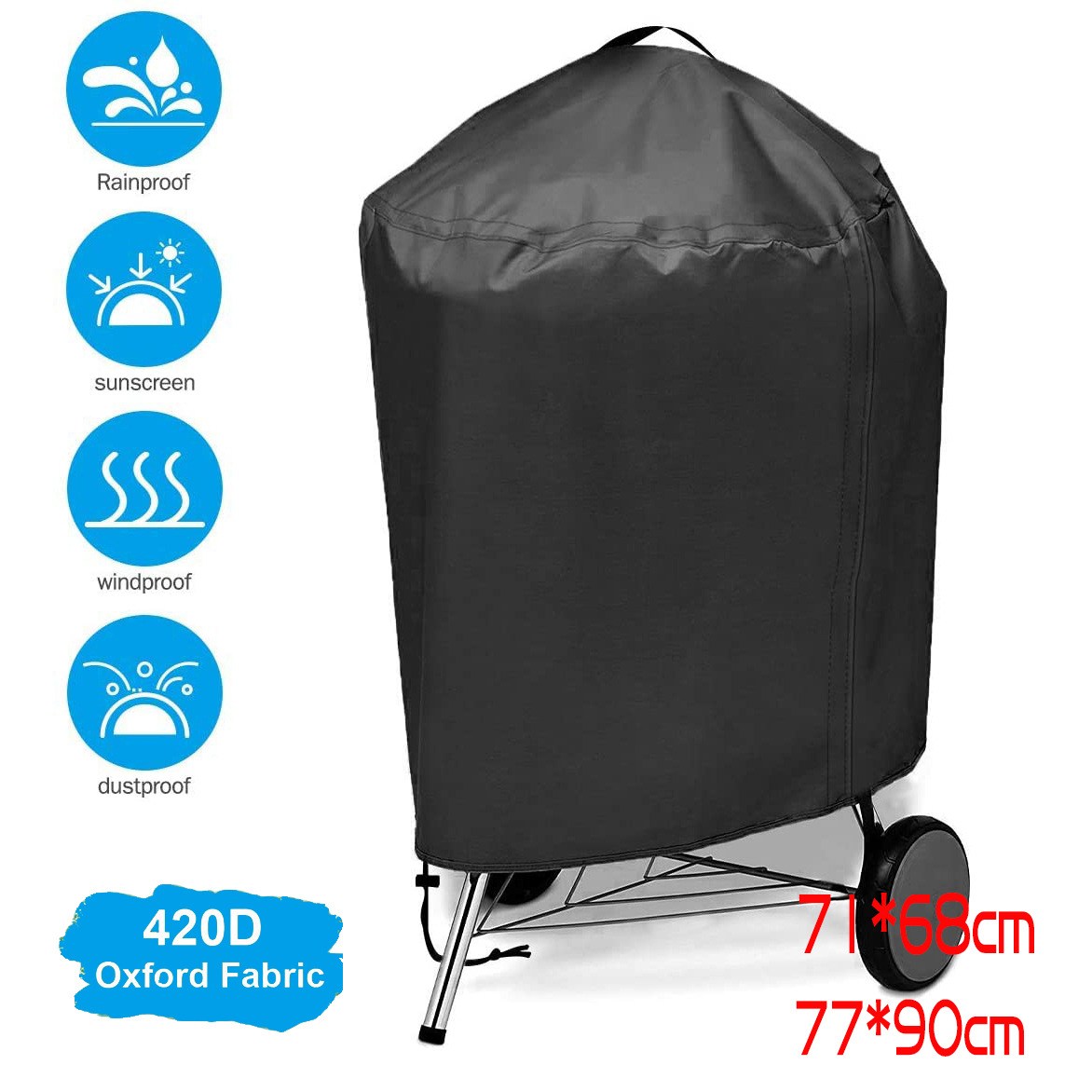 210D Outdoor Grill Cover Water - Camping Cooking Fire Pit review and price