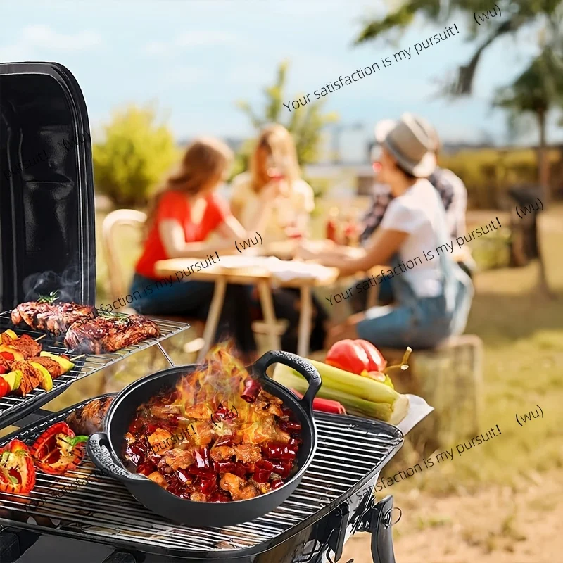 Mini Cast Iron Skillet, Dual H - Skillet Cast Iron Camp review and price