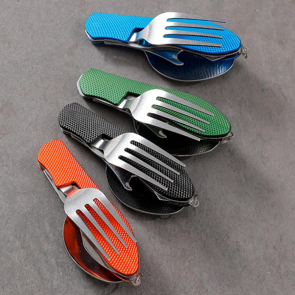 Outdoor Folding Cutlery Metal  - Camping Cooking Tray review and price