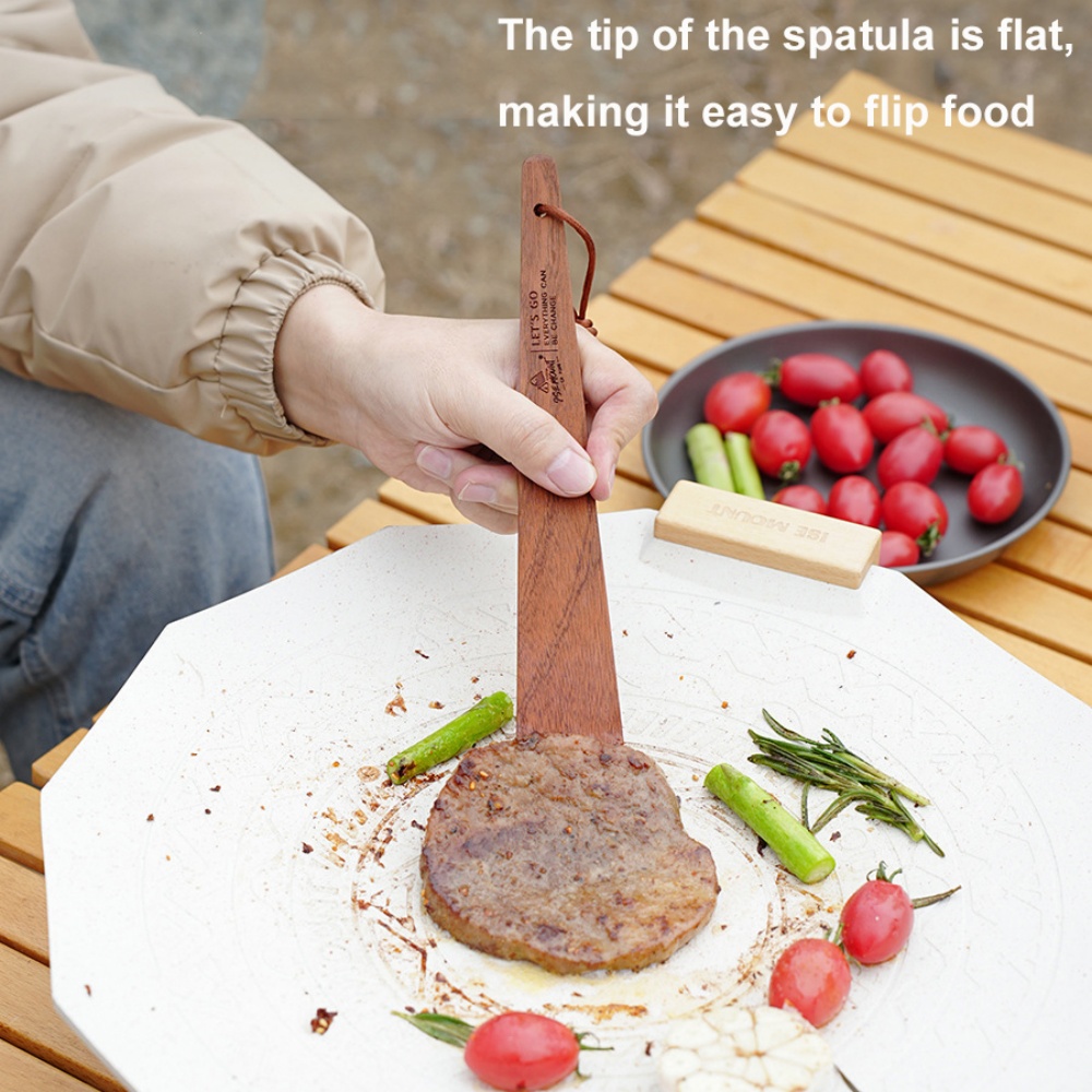 Outdoor Camping Wooden Spatula - Camping Cooking Recipes review and price