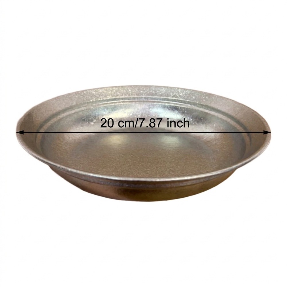 Pure Titanium Plate 20cm Silve - Camping Cooking Plate review and price