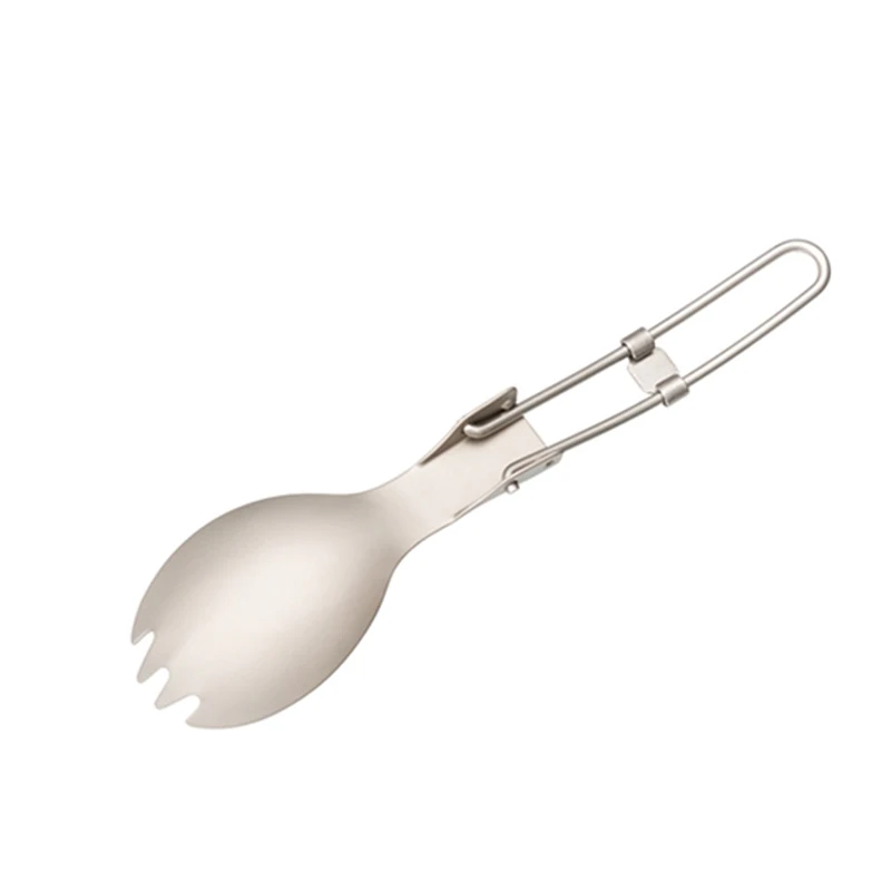 Keith Titanium Spork Foldable  - Camping Cooking Tray review and price
