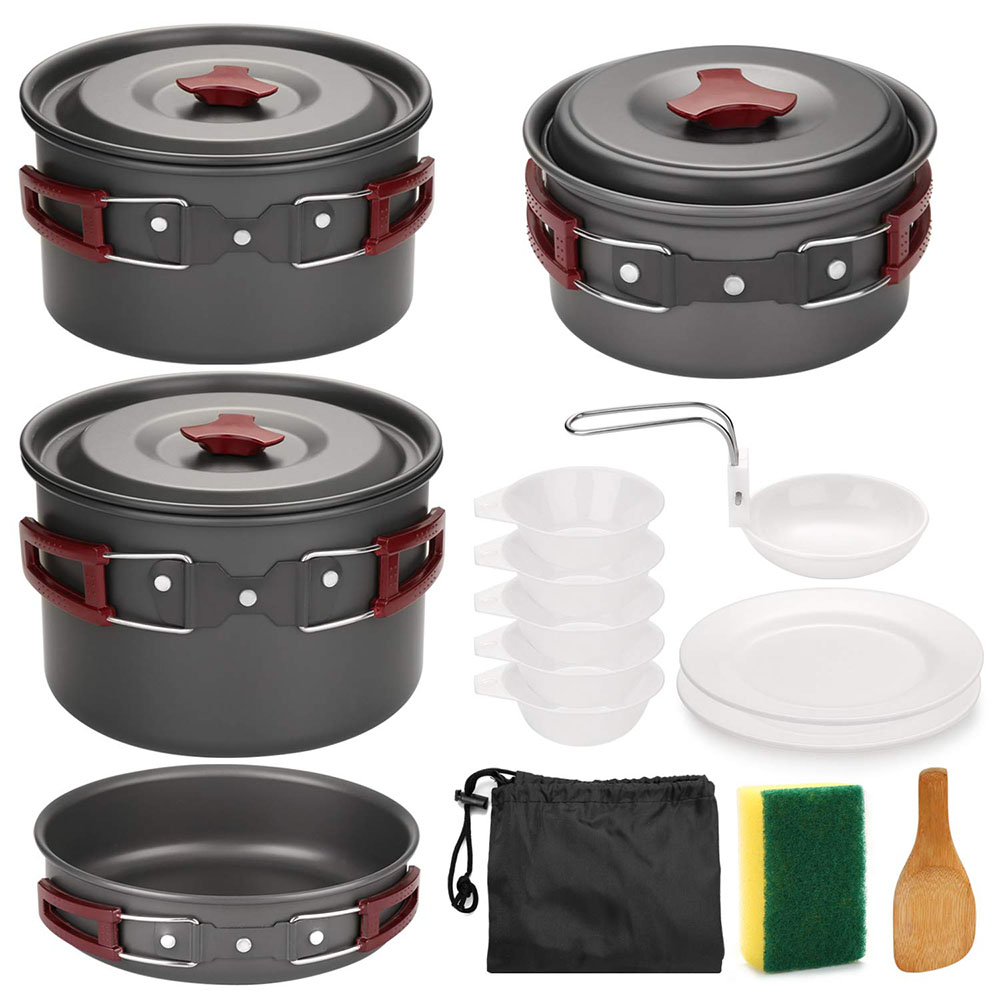 Outdoor Camping Cookware Kit N - Camping Cooking Recipes review and price