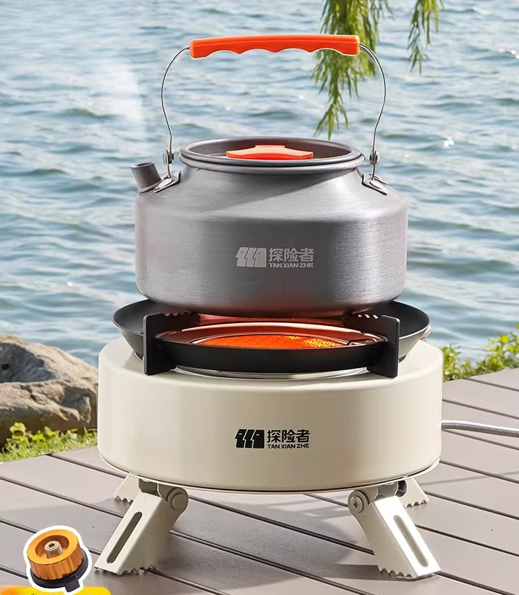 Portable Split Gas Stove Outdo - Camping Cooking Box Set review and price