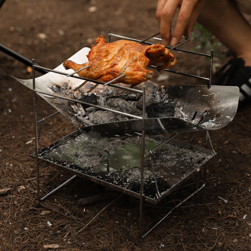Wood Burning Camping Stove Por - Camping Cooking Fire Pit review and price
