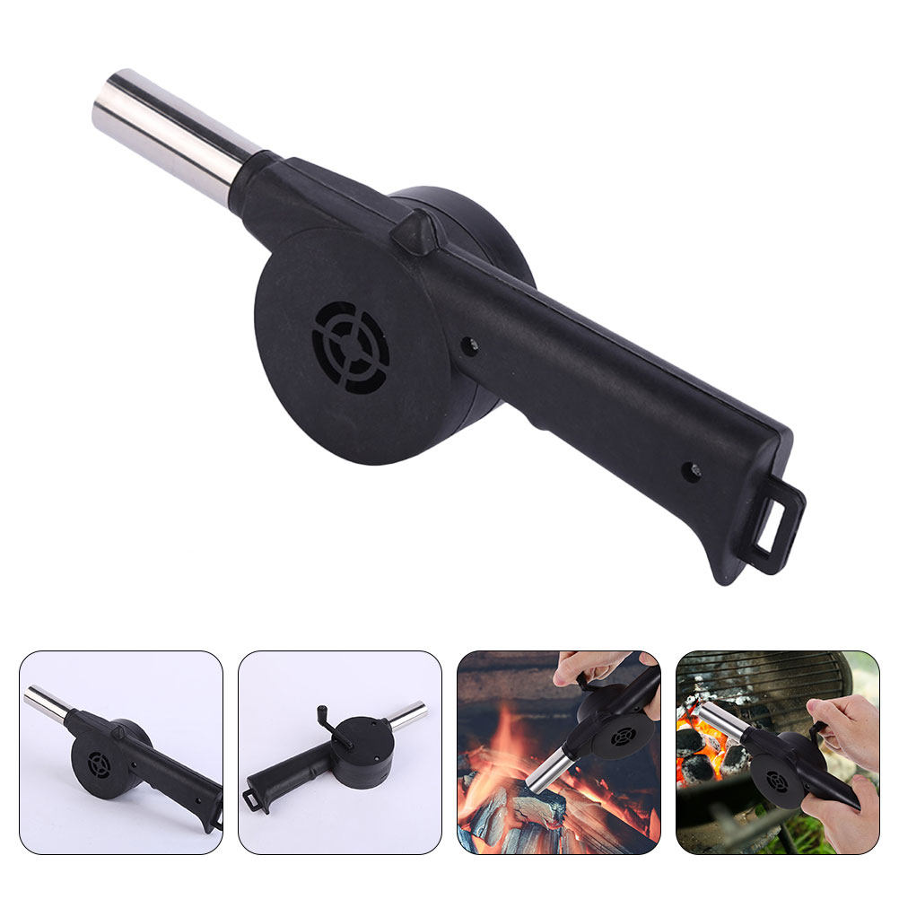 Manual Blower Black Hand Crank - Camping Cooking Fire Pit review and price